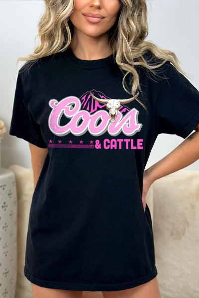 C & Cattle Tee ~ NEW COLOR!