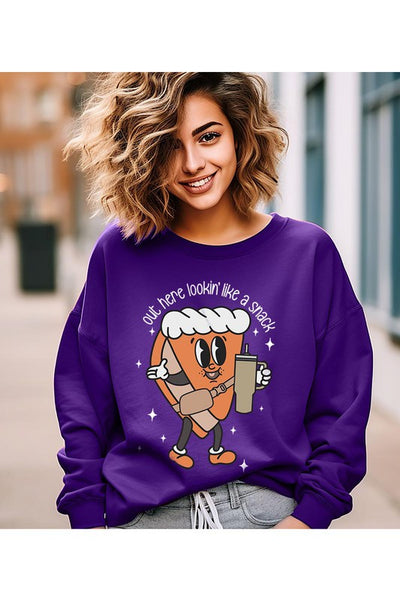 Out Here Lookin' Like a Snack Sweatshirt