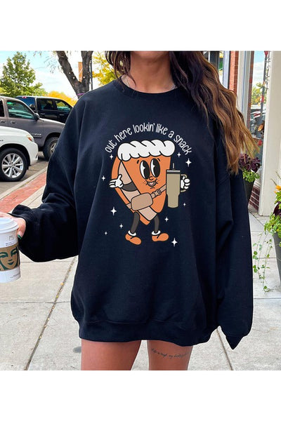 Out Here Lookin' Like a Snack Sweatshirt