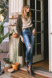 Parkside Distressed High Rise Skinny Jeans