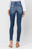 Parkside Distressed High Rise Skinny Jeans
