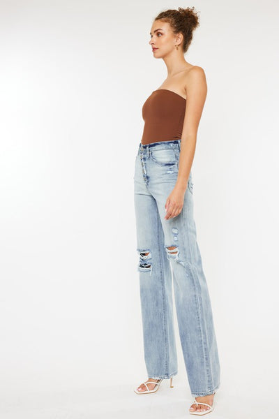 Kancan Ultra High-Rise 90s Flare Jeans