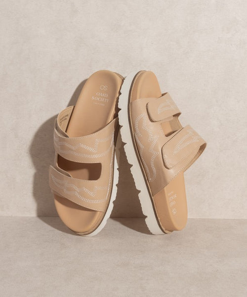 Layla Embroidered Slide