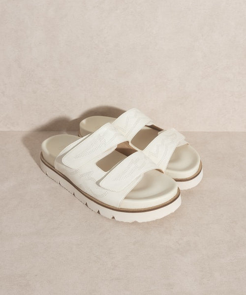 Layla Embroidered Slide