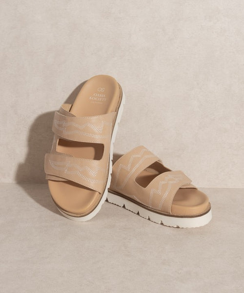 Layla Embroidered Slide