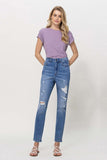 Undeniable Distressed Mom Jeans