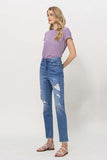 Undeniable Distressed Mom Jeans