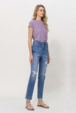 Undeniable Distressed Mom Jeans