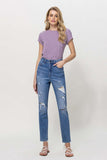 Undeniable Distressed Mom Jeans