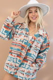 Aztec Western Shacket~Two Colors