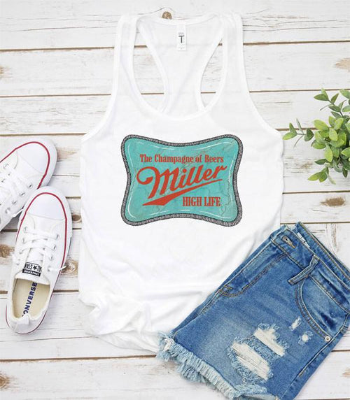 Turquoise Western Beer Tank