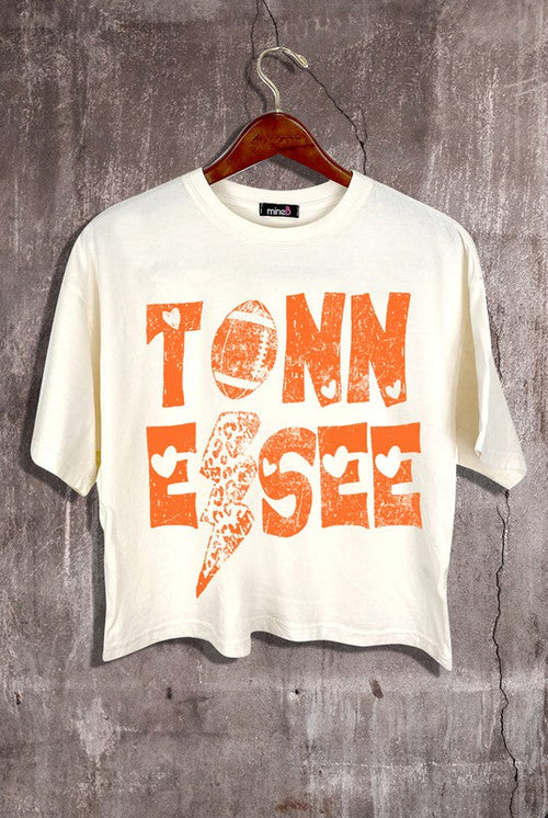 Tennessee Football Crop Top