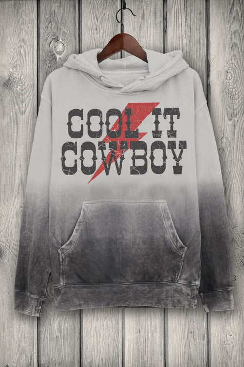 Cool It Cowboy Ombre Hoodie