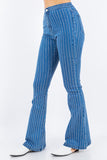 Rhinestone Cowgirl Flare Jeans