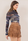 Southwestern Mesh Bodysuit