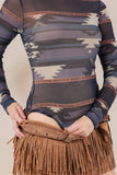 Southwestern Mesh Bodysuit