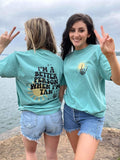 Better Person When I'm Tan - Seafoam