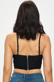 Heartbreaker Rhinestone Crop Top
