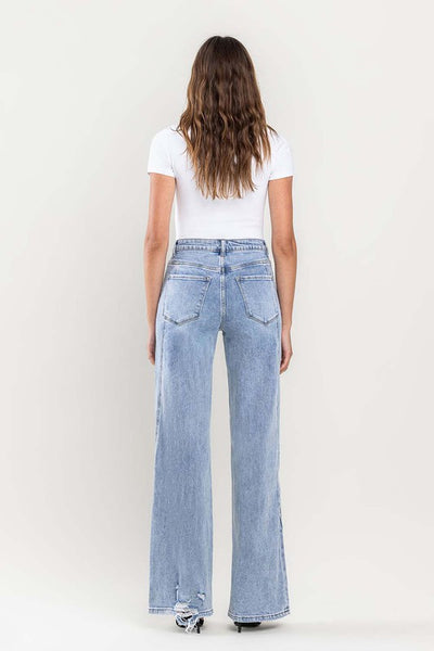 Ultra High Rise Wide Leg Jeans
