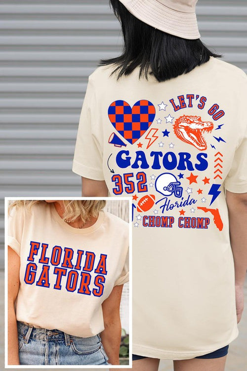 Florida Gameday Collage Tee ~ Multiple Colors