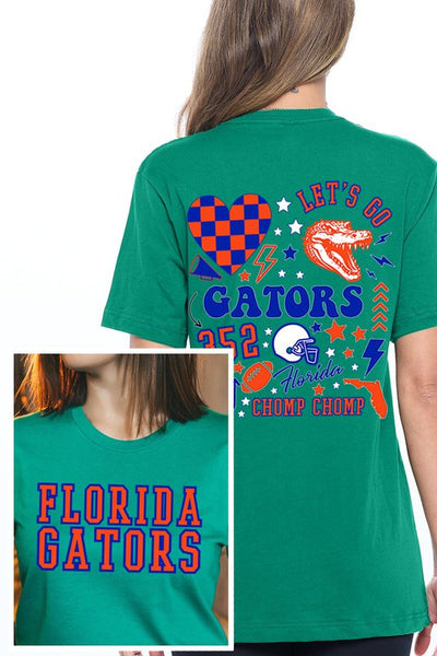 Gators Gameday Collage Tee