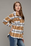 Pumpkin Patch Plaid Shacket