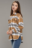 Pumpkin Patch Plaid Shacket