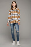 Pumpkin Patch Plaid Shacket
