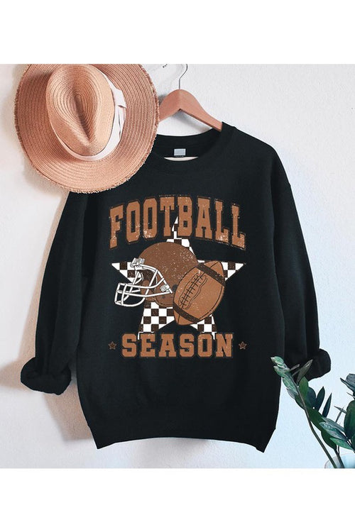 Football Season Graphic Sweatshirt ~ Multiple Colors