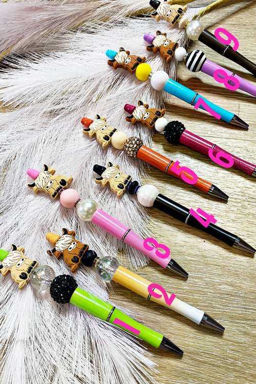 The Highlander Western Pen ~ MULTIPLE COLORS