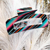 Serape Hair Claw Clip