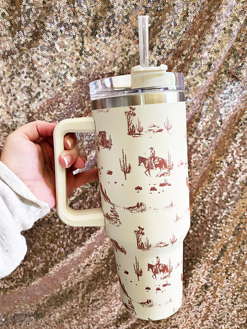 Western Feels Tumbler