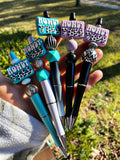 Hey Ya'll Cowprint Western Pen ~ MULTIPLE COLORS