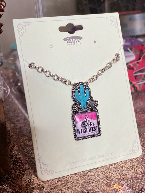 Wild West Cactus Necklace
