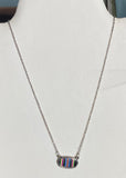 Dainty Serape Necklace -Black