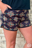 Unbelievable Aztec Leopard Shorts