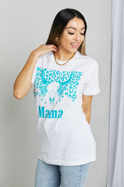 MAMA Animal Graphic Tee Shirt