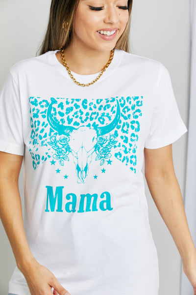 MAMA Animal Graphic Tee Shirt