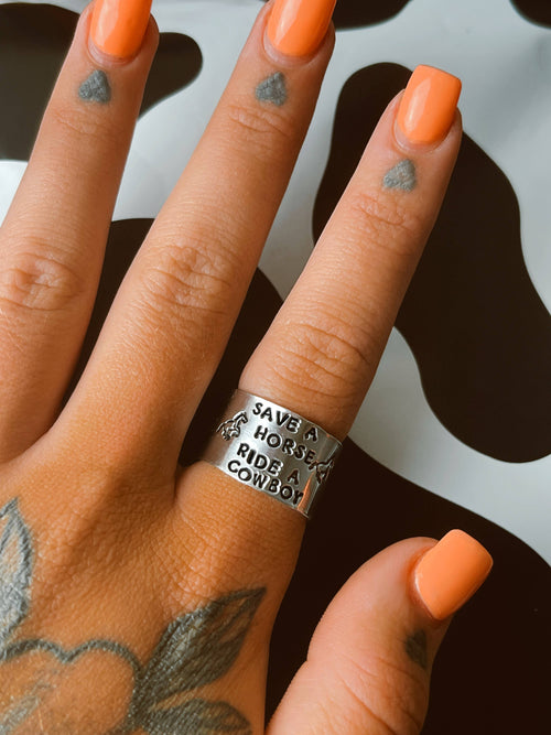 Save a horse ring