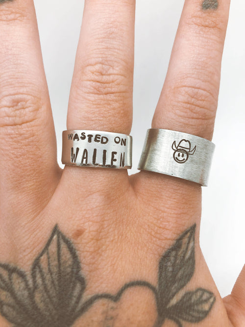 Cowboy Emoji Ring