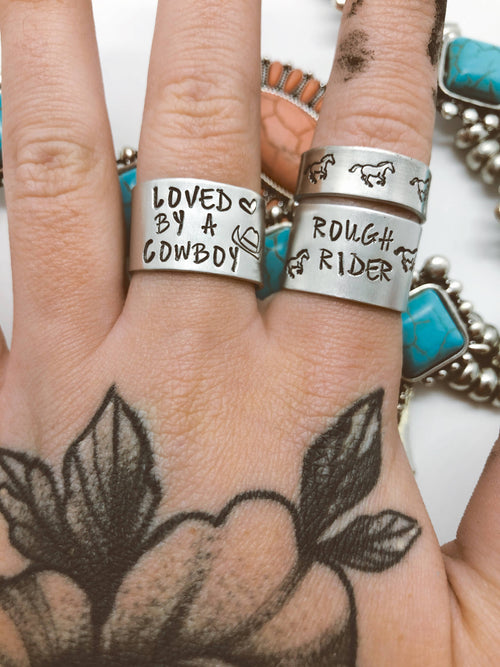 Loved By A Cowboy Ring