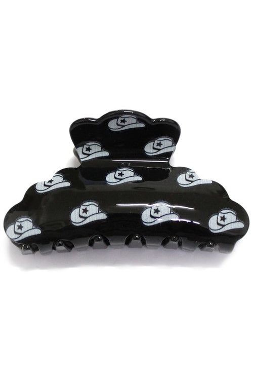 Cowboy Hat Jaw Hair Clip ~Two Colors