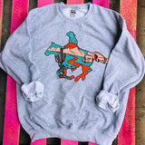 Lost in Lubbock Cowboy Sweatshirt **ONLINE EXCLUSIVE**